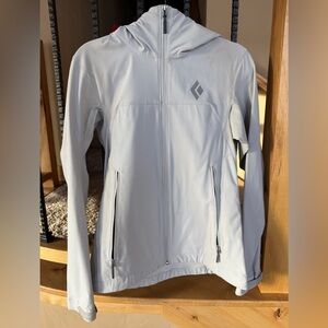 Women’s Black Diamond Dawn Patrol Shell

Size: Small
Color: Grey/White